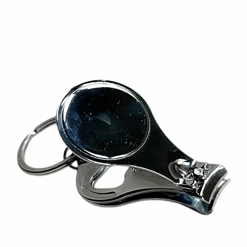 Ben Sherman Multi-function Silver Keychain Bottle Opener Nail Clippers
